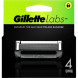 Лезвия для бритвы Gillette Labs, 4 шт. в Белгороде