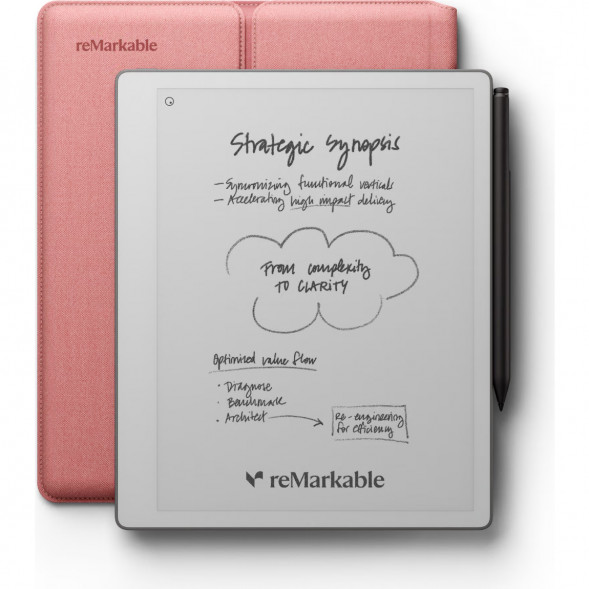 Графический планшет reMarkable Paper Pure+Marker Plus+Sleeve Folio, Desert Pink в Белгороде