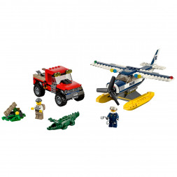 Конструктор LEGO City 60070 Погоня на полицейском гидроплане