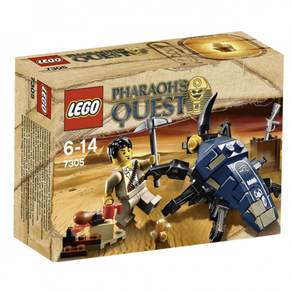 Конструктор LEGO Pharaohs Quest 7305 Атака скарабея в Белгороде