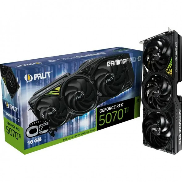 Видеокарта Palit NVIDIA GeForce RTX 5070TI PA-RTX5070TI GAMINGPRO-S OC 16ГБ GDDR7 в Белгороде