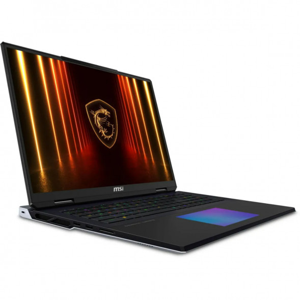 Ноутбук MSI Titan 18 HX AI A2XWJG-206RU (18&amp;quot;, IPS, Intel Core Ultra 9 285HX 2.8ГГц, 24 ядра, 64ГБ DDR5, 4ТБ SSD, NVIDIA GeForce RTX 5090 24 ГБ, Windows 11 Home), черный в Белгороде