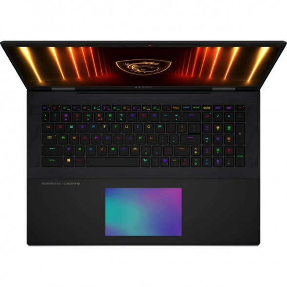 Ноутбук MSI Titan 18 HX AI A2XWJG-206RU (18&amp;quot;, IPS, Intel Core Ultra 9 285HX 2.8ГГц, 24 ядра, 64ГБ DDR5, 4ТБ SSD, NVIDIA GeForce RTX 5090 24 ГБ, Windows 11 Home), черный в Белгороде