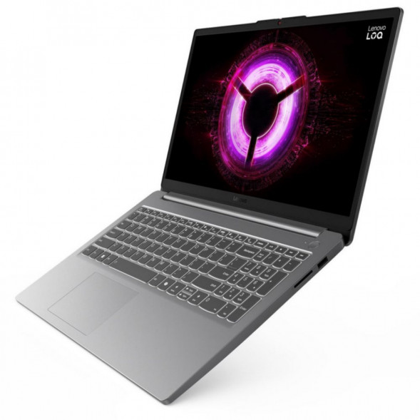 Ноутбук Lenovo LOQ 15ARP10E (83S0007FUS) (15.6&amp;quot;, IPS, AMD Ryzen 7 170 3.2 ГГц, 8 ядер, 16 ГБ DDR5, SSD 512 ГБ, NVIDIA  GeForce RTX 4050 - 6 ГБ, Windows 11 Home), серый в Белгороде