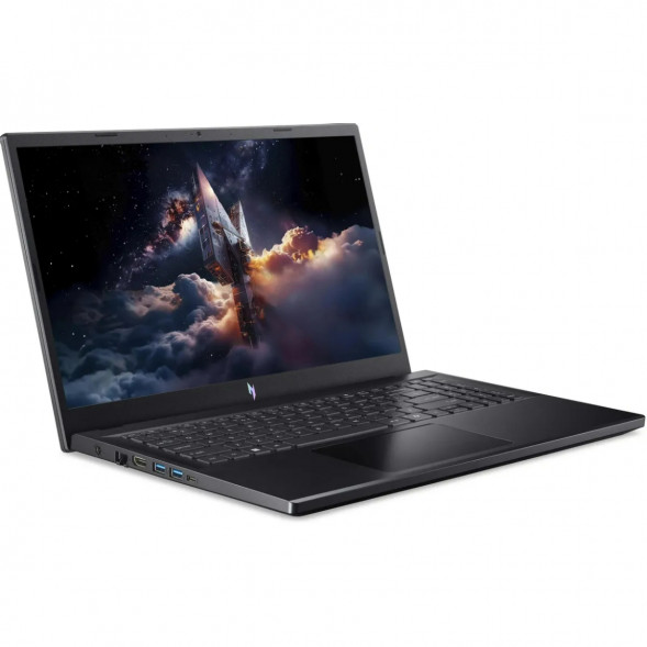 Ноутбук Acer Nitro V 15 ANV15-52-57BB (15.6&amp;quot;, IPS, Intel Core i5 13420H 2.1ГГц, 8 ядер, 16ГБ DDR4, 512ГБ SSD, NVIDIA GeForce RTX 5050 - 8 ГБ, Windows 11 Home), черный в Белгороде