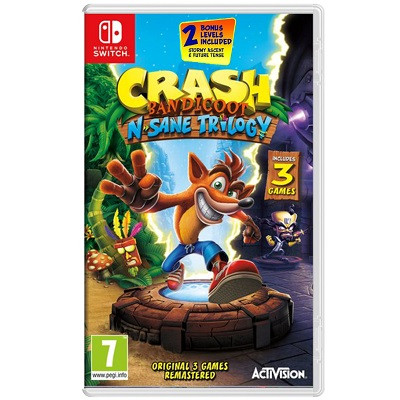 Игра Crash Bandicoot N-Sane Trilogy для (Switch, английский язык) в Белгороде