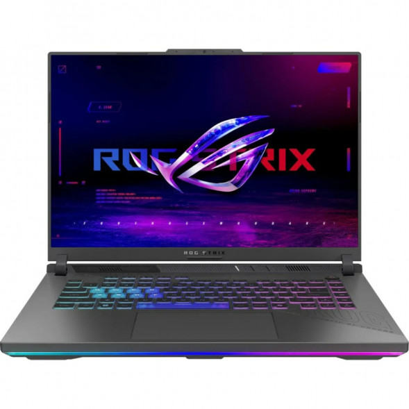 Ноутбук ASUS ROG Strix G16 G614PR-RV090 (16&amp;quot;, IPS, AMD Ryzen 9 8940HX 2.4ГГц, 16 ядер, 32ГБ DDR5, 1ТБ SSD, 	 NVIDIA GeForce RTX 5070 Ti - 12 ГБ, TGP 140Вт, без ОС), серый в Белгороде