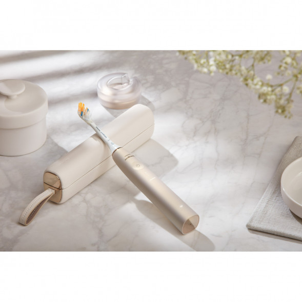 Звуковая зубная щетка Philips Sonicare 9900 Prestige HX9992, золотистое шампанское в Белгороде