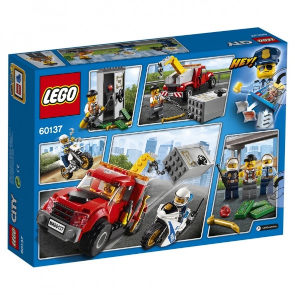Конструктор LEGO City Police 60137 Побег на буксировщике в Белгороде