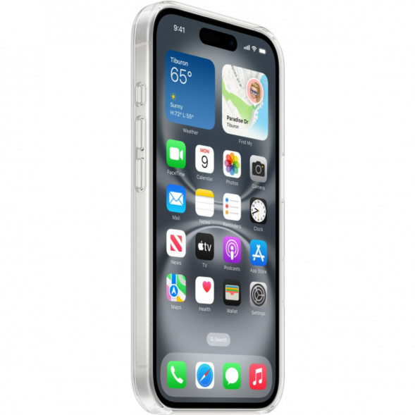 Чехол Apple Clear Case with MagSafe для iPhone 16, прозрачный (MA6A4ZM/A) в Белгороде