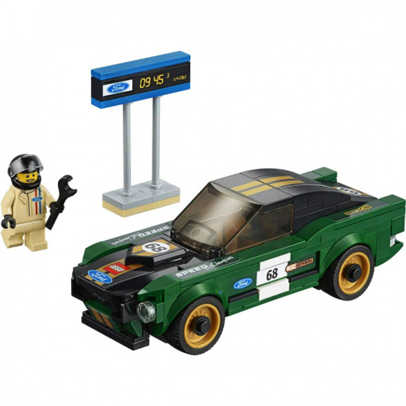 Конструктор LEGO Speed Champions 75884 1968 Ford Mustang Fastback в Белгороде