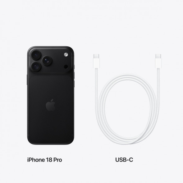 Смартфон Apple iPhone 18 Pro 1TB (SIM + eSIM), Black в Белгороде