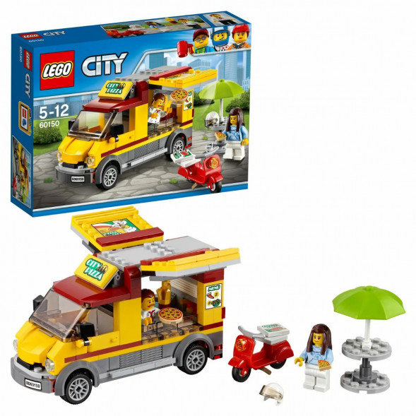 Конструктор LEGO City Great Vehicles 60150 Фургон-пиццерия в Белгороде