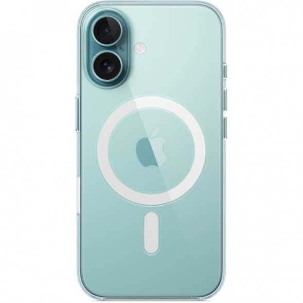 Чехол Apple Clear Case with MagSafe для iPhone 16 Plus, прозрачный (MA7D4ZM/A) в Белгороде