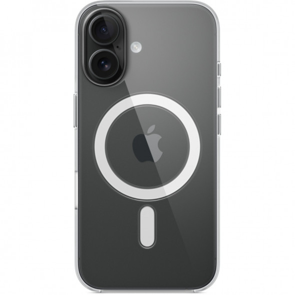 Чехол Apple Clear Case with MagSafe для iPhone 16 Plus, прозрачный (MA7D4ZM/A) в Белгороде