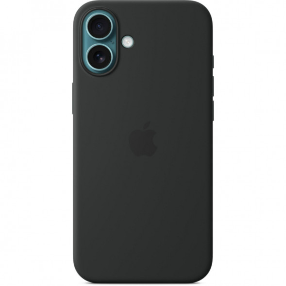 Чехол Apple для iPhone 16 Plus Silicone MagSafe, черный (MYY93ZM/A) в Белгороде
