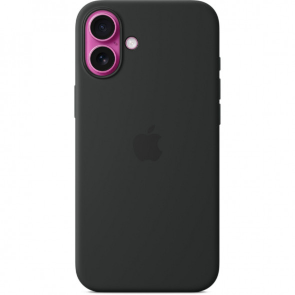 Чехол Apple для iPhone 16 Plus Silicone MagSafe, черный (MYY93ZM/A) в Белгороде
