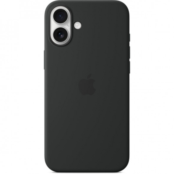 Чехол Apple для iPhone 16 Plus Silicone MagSafe, черный (MYY93ZM/A) в Белгороде