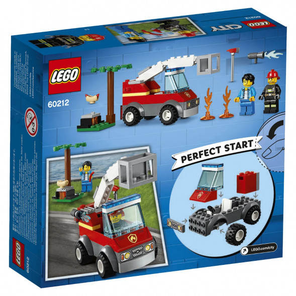 Конструктор LEGO City Fire 60212 Пожар на пикнике в Белгороде