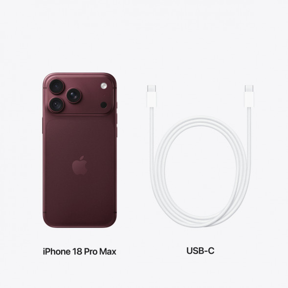 Смартфон Apple iPhone 18 Pro Max 256GB (SIM + eSIM), Burgundy в Белгороде