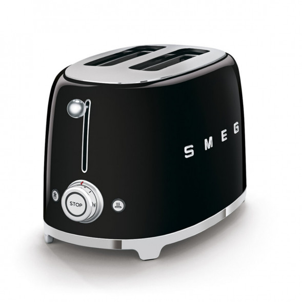 Тостер Smeg TSF01BLEU, черный в Белгороде