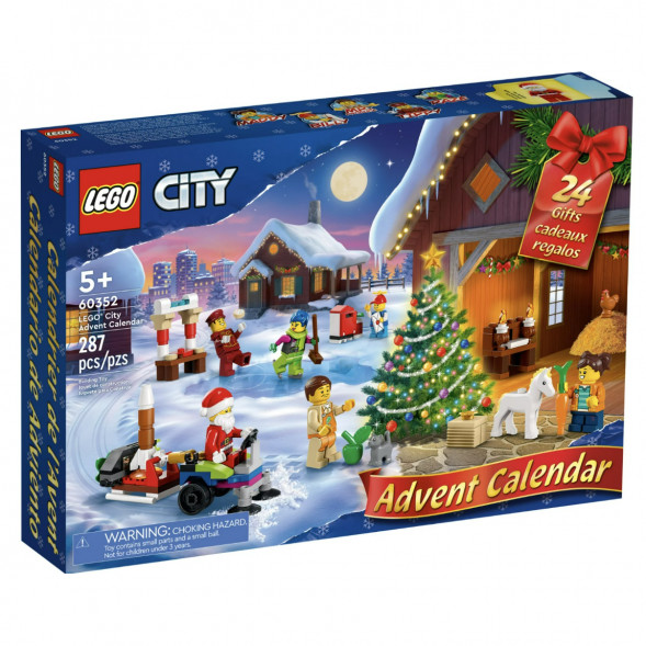 Конструктор LEGO City 60352 Рождественский новогодний календарь 2022 в Белгороде
