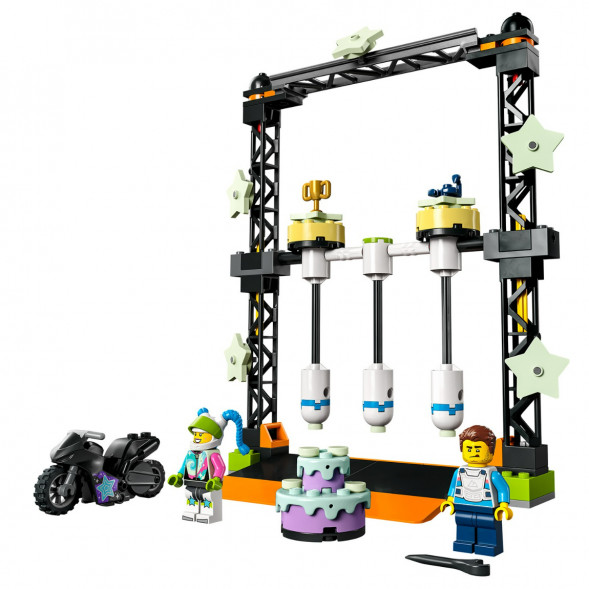 Конструктор LEGO City 60341 Трюковое испытание «Нокдаун» в Белгороде