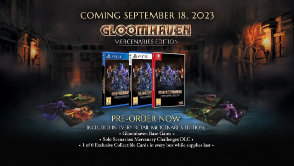 Игра Gloomhaven. Mercenaries Edition [PS4, английская версия] в Белгороде