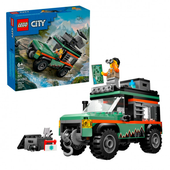 Конструктор LEGO City 60447 Внедорожный горный грузовик в Белгороде