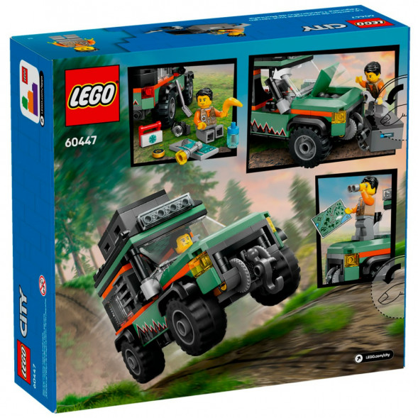 Конструктор LEGO City 60447 Внедорожный горный грузовик в Белгороде