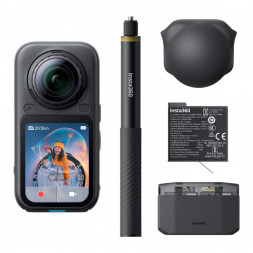 Экшн-камера Insta360 X6 Essentials Bundle, Black