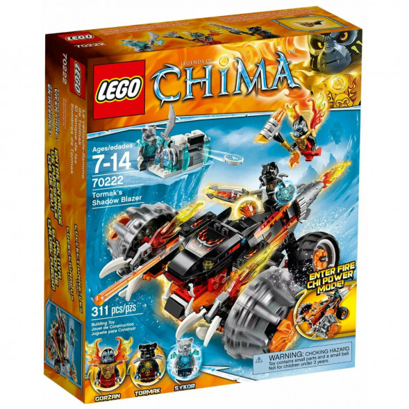 Конструктор LEGO Legends of Chima 70222 Огненный Вездеход Тормака в Белгороде