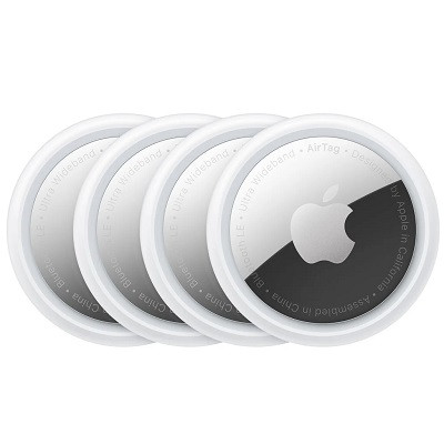 Трекер Apple AirTag белый/серебристый 4 шт в Белгороде