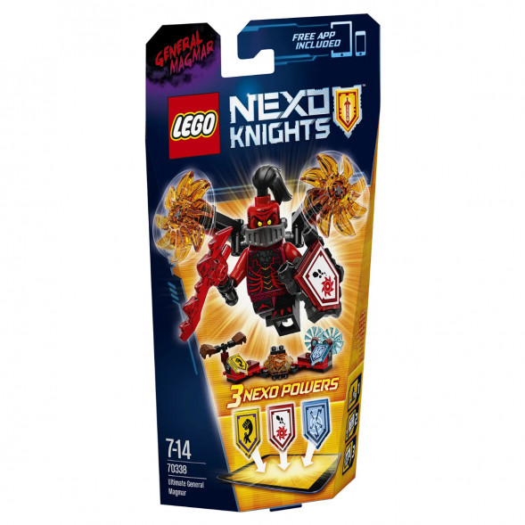 Конструктор LEGO Nexo Knights 70338 Генерал Магмар — Абсолютная сила в Белгороде