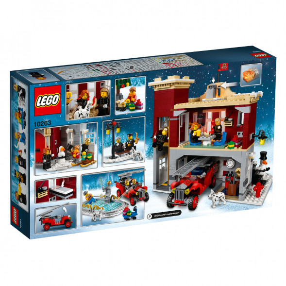 Конструктор LEGO Creator 10263 Пожарная часть в зимней деревне в Белгороде