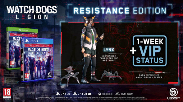 Игра Watch Dogs: Legion. Resistance Edition [PS4, русская версия] в Белгороде