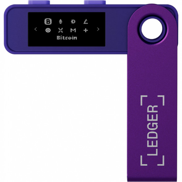 Криптокошелек Ledger Nano S Plus 1 шт., Purple Amethyst в Белгороде