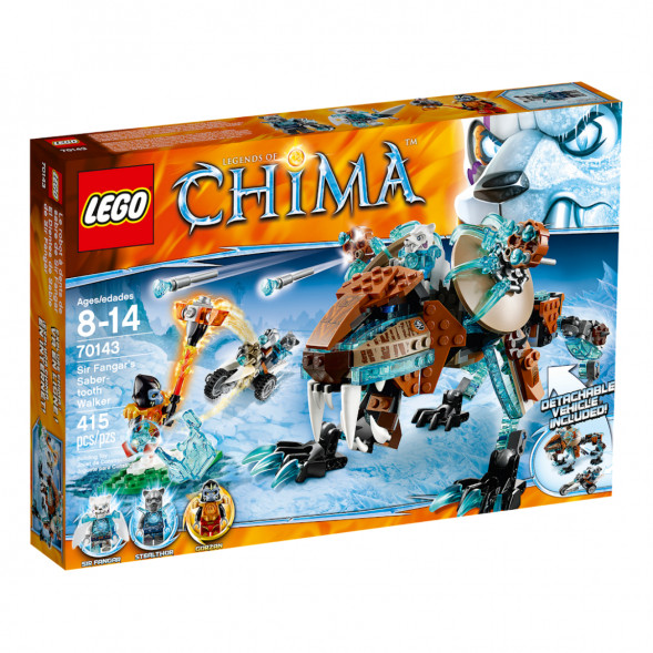 Конструктор LEGO Legends of Chima 70143 Саблезубый шагающий робот Сэра Фангара в Белгороде