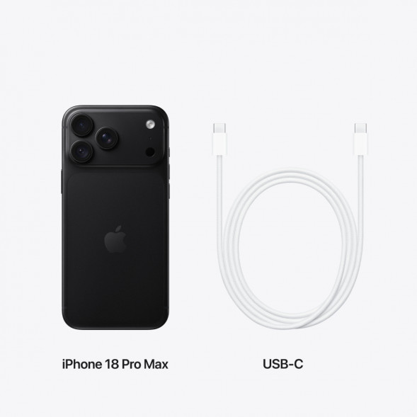 Смартфон Apple iPhone 18 Pro Max 1TB (SIM + eSIM), Black в Белгороде