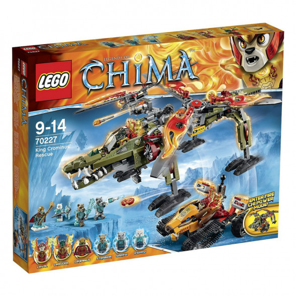 Конструктор LEGO Legends of Chima 70227 Спасение короля Кроми в Белгороде
