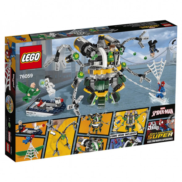 Конструктор LEGO Super Heroes 76059 Человек-паук: в ловушке Доктора Осьминога в Белгороде