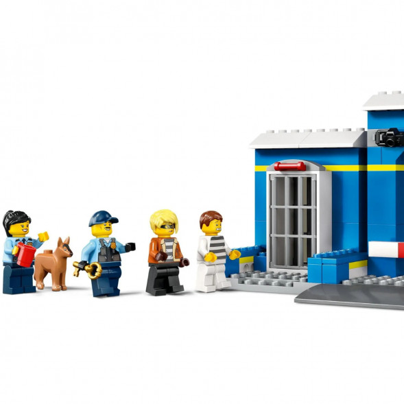 Конструктор LEGO City 60370 Побег из полицейского участка в Белгороде