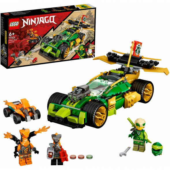 Конструктор LEGO Ninjago 71763 Гоночный автомобиль ЭВО Ллойда в Белгороде