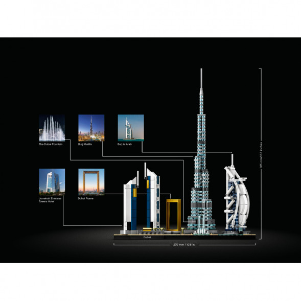 Конструктор LEGO Architecture 21052 Дубай в Белгороде