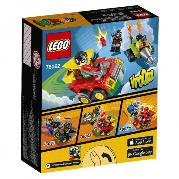 Конструктор LEGO Super Heroes 76062 Робин против Бэйна в Белгороде