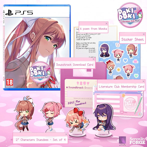 Игра Doki Doki Literature Club Plus! [PS5, русские субтитры] в Белгороде