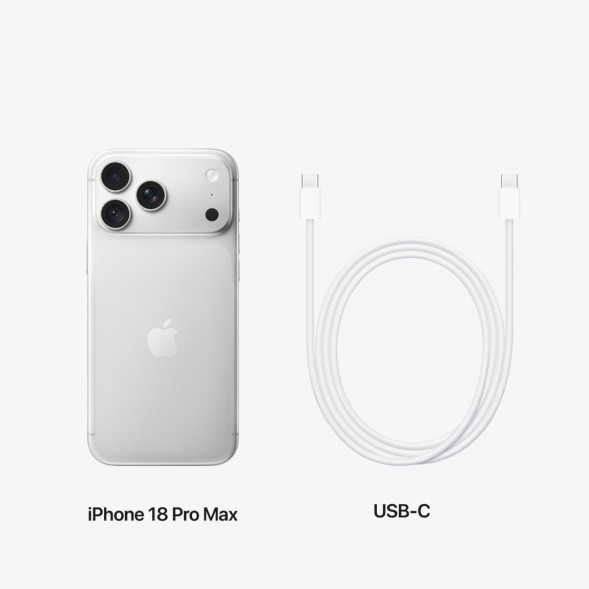 Смартфон Apple iPhone 18 Pro Max 2TB (SIM + eSIM), Silver в Белгороде