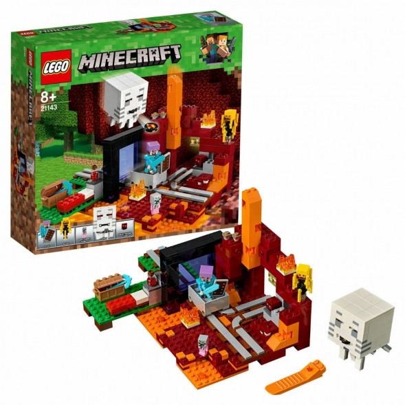 Конструктор LEGO Minecraft 21143 Портал в Подземелье  в Белгороде