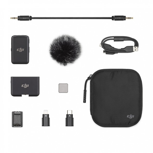 Комплект беспроводных микрофонов DJI MIC (1TX + 1RX), черный в Белгороде