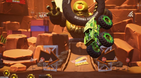 Игра Hot Wheels Monster Trucks: Stunt Mayhem [Nintendo Switch, английская версия] в Белгороде